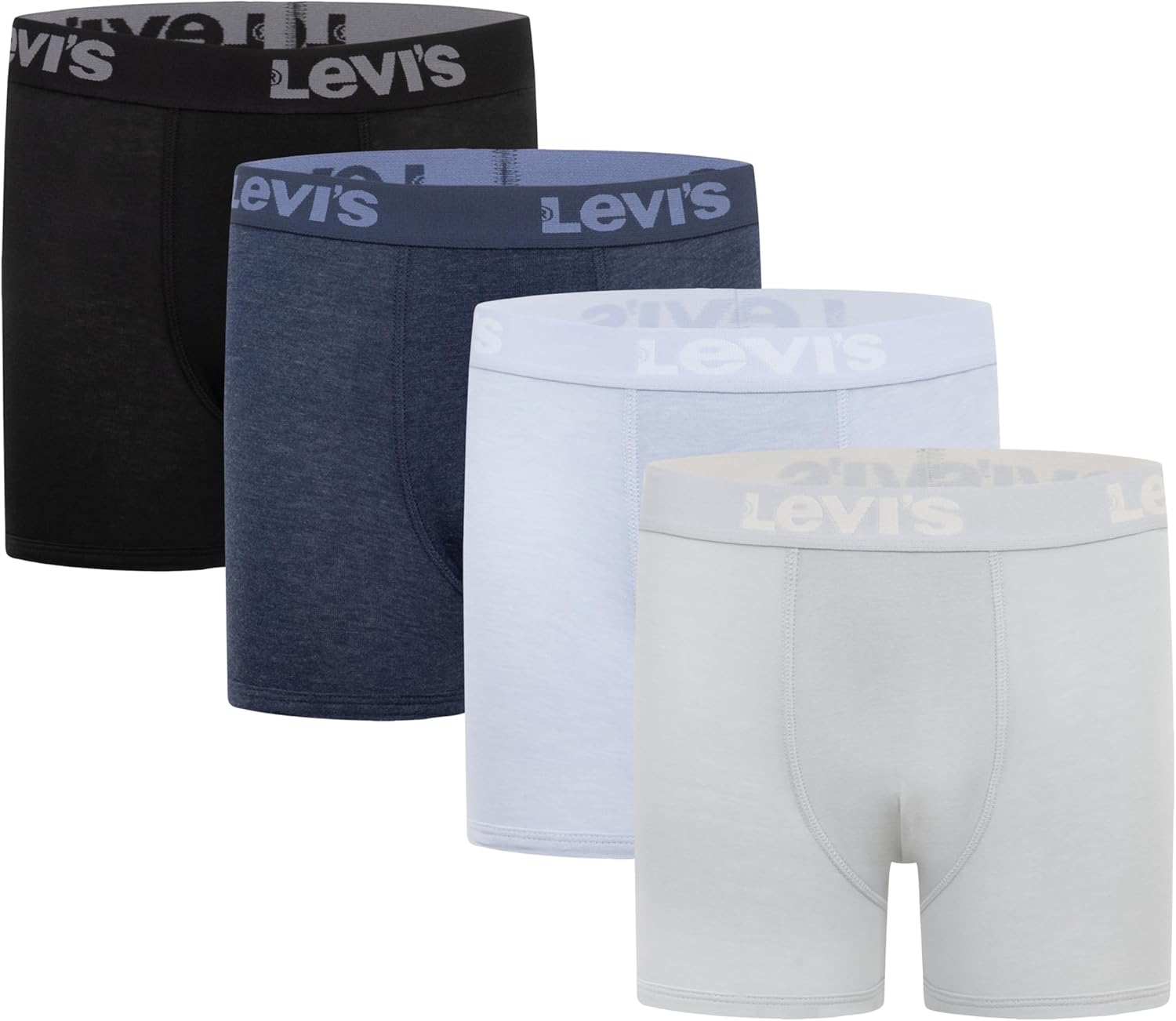 

Классические трусы-боксеры Levi's boys (комплект), Dress Blues/Grey