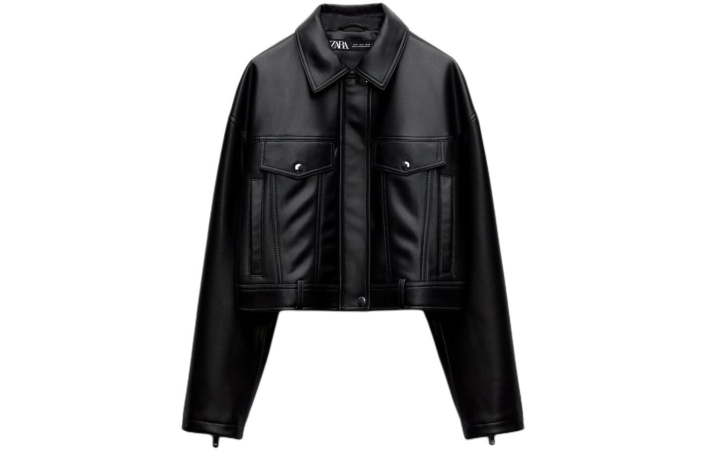 

Куртка женская черная Zara