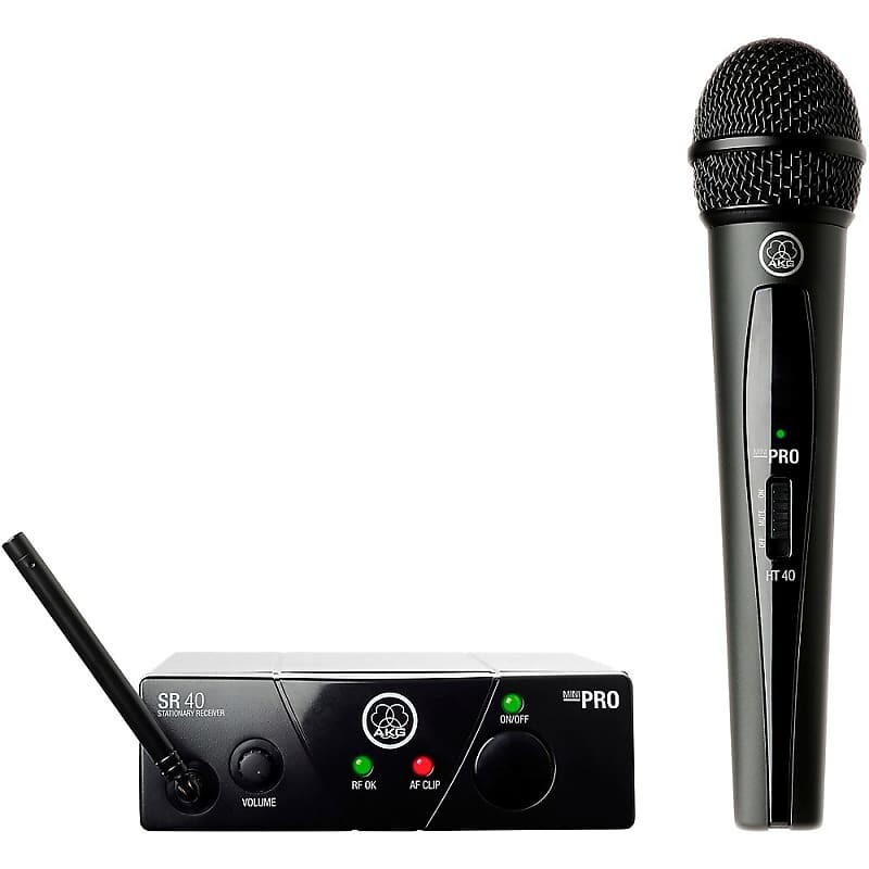

Микрофон AKG WMS40 Mini Single Vocal Set Wireless Microphone System - Band C