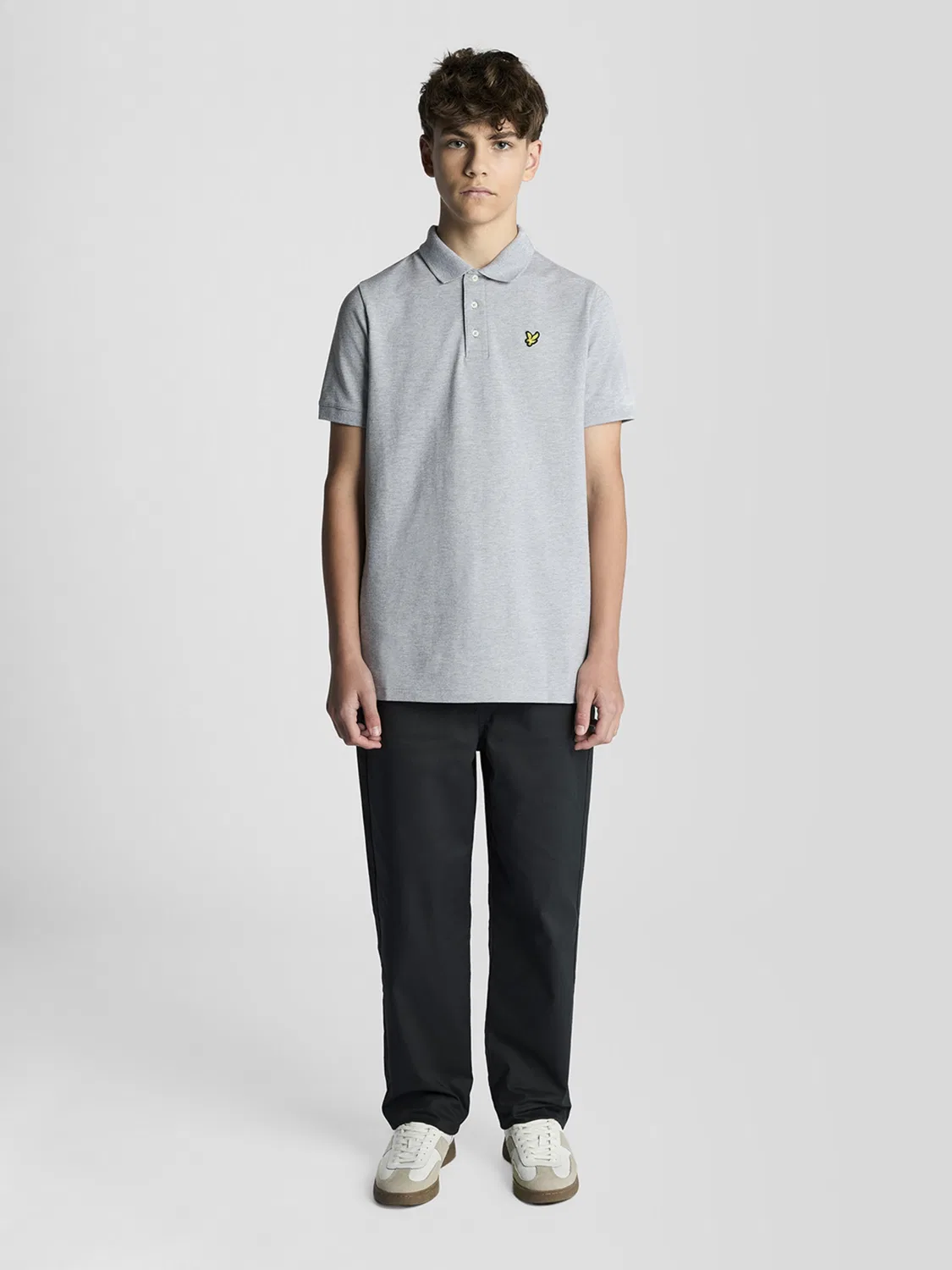 Футболка Lyle & Scott, Mottled Grey — фото 3