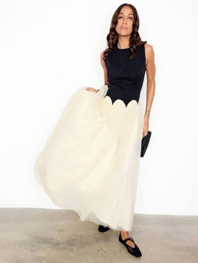 

Платье-корсет Monika Never Fully Dressed, Black/Cream