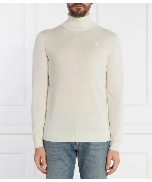 

Шерстяная водолазка Regular fit Karl Lagerfeld, белый
