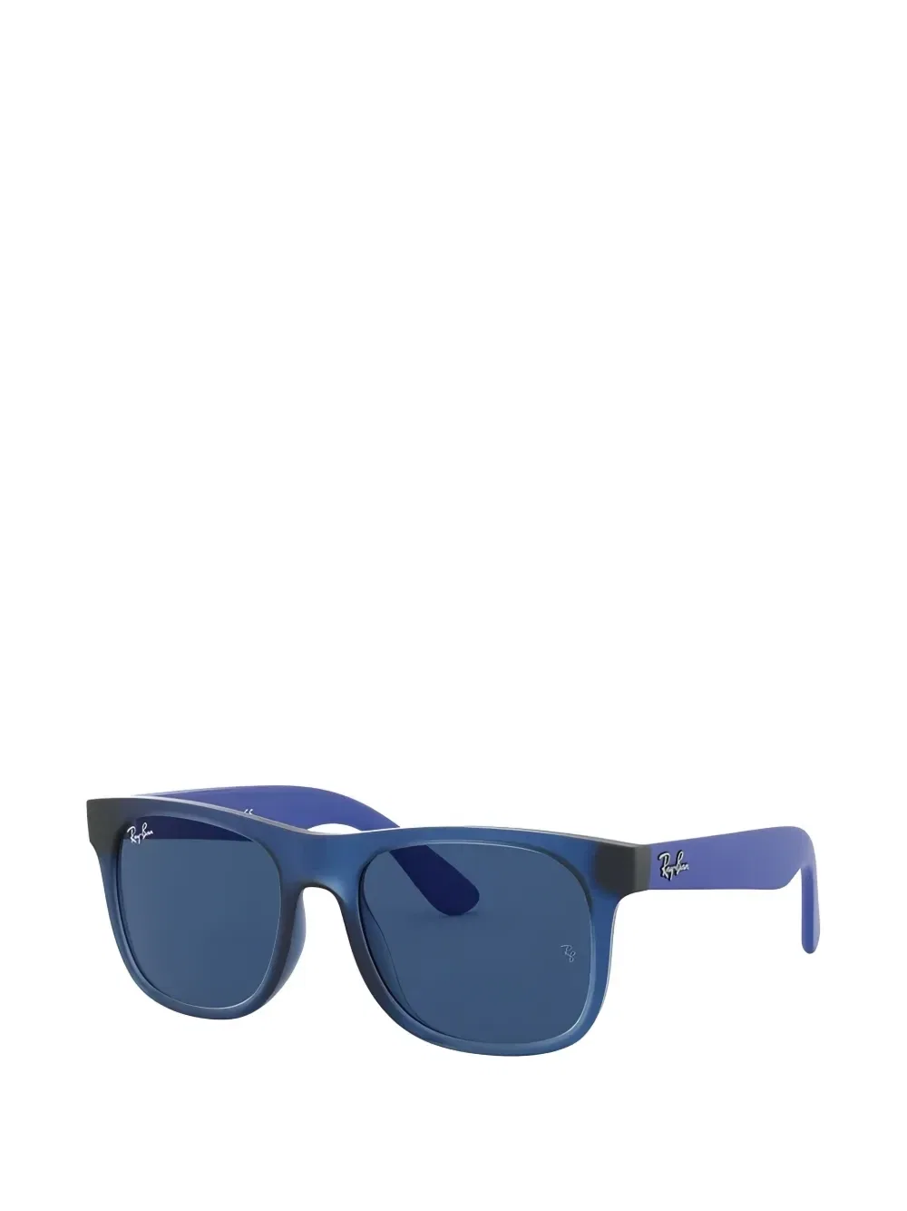 Солнцезащитные очки Justin в прямоугольной оправе Ray-Ban Junior, синий — фото 2