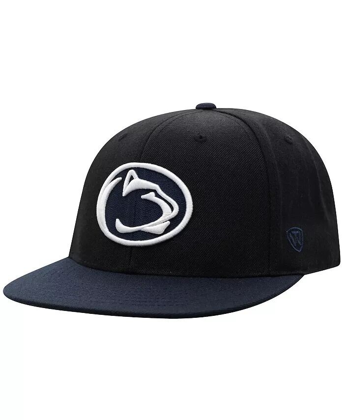 

Мужская черная, темно-синяя двухцветная приталенная шляпа Penn State Nittany Lions Team Color Top Of The World