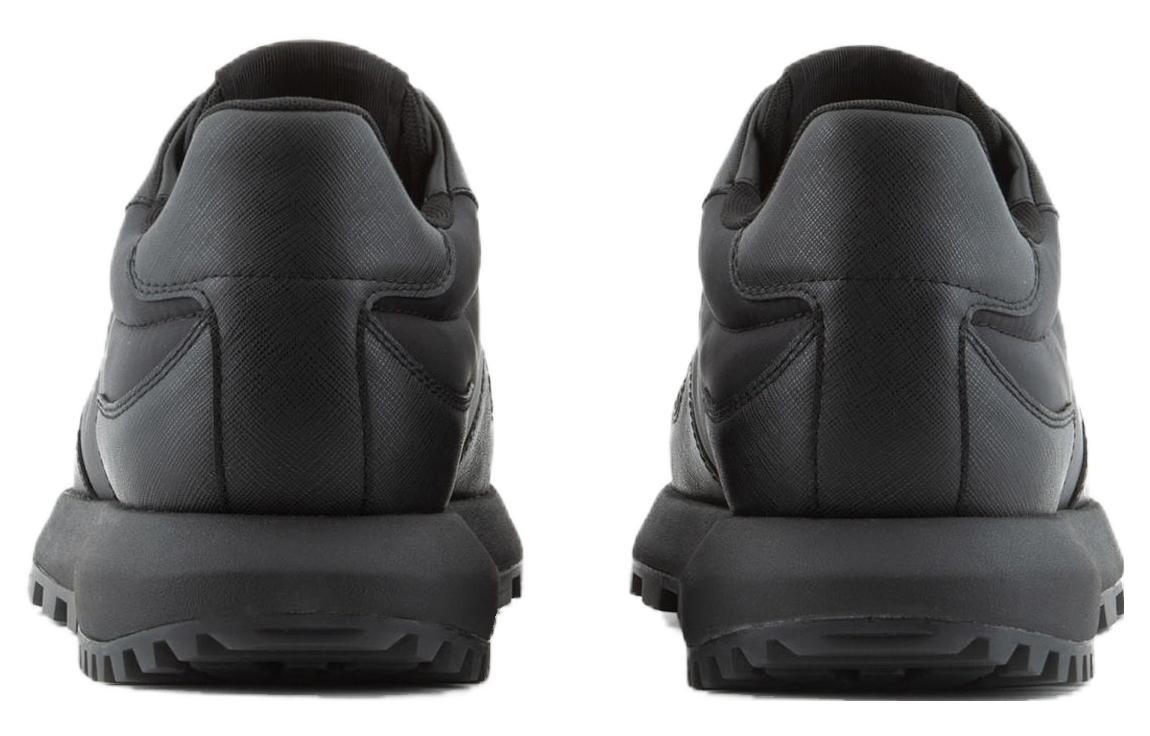 Кроссовки EMPORIO ARMANI Lifestyle Shoes Men Low-top Black, черный — фото 4