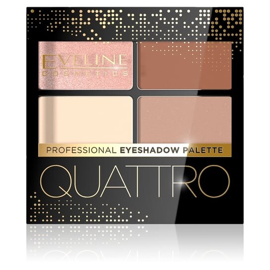 

Палитра из 4 теней для век, № 05 Eveline Cosmetics, Quattro