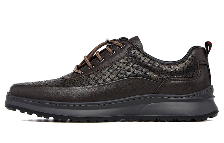 

VICKI BROWN Мужские повседневные туфли мужские низкие черные/темно-коричневые - коричневые, цвет Brown