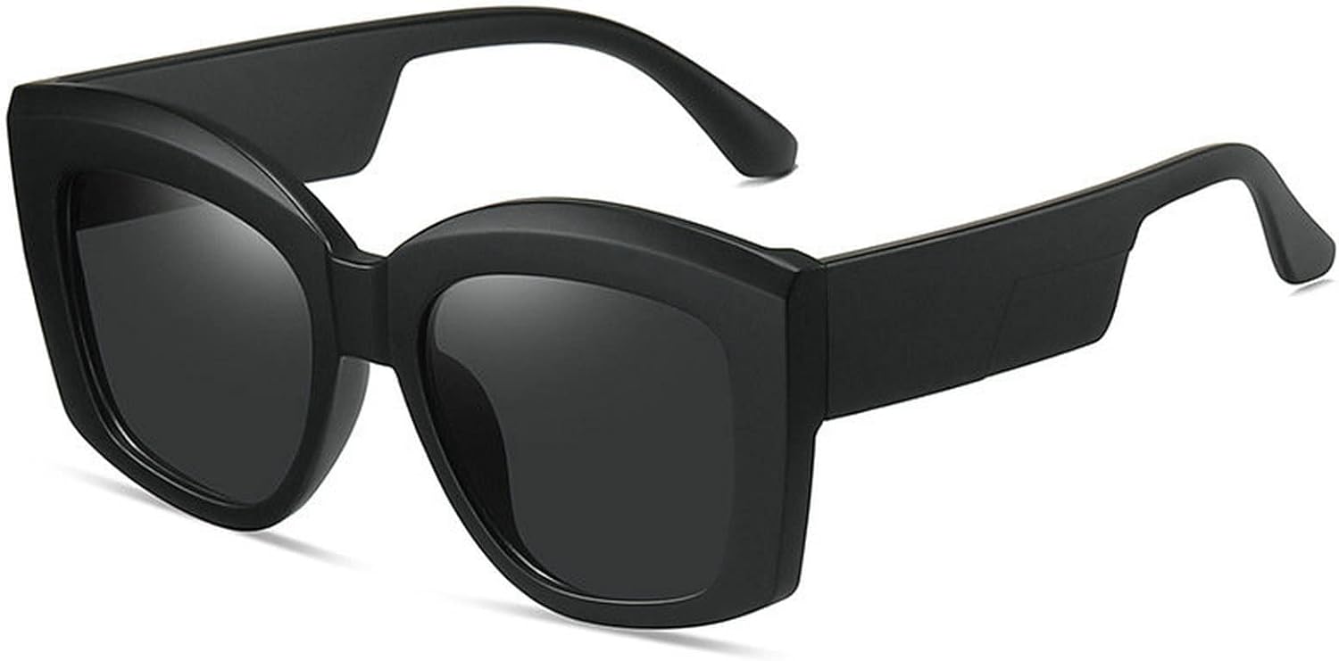 

Модные женские солнцезащитные очки в двухцветной оправе «кошачий глаз», трендовые очки для женщин, для фотосессий на морскую тематику, солнцезащитные очки, декоративное украшение для очков COTIA, Black