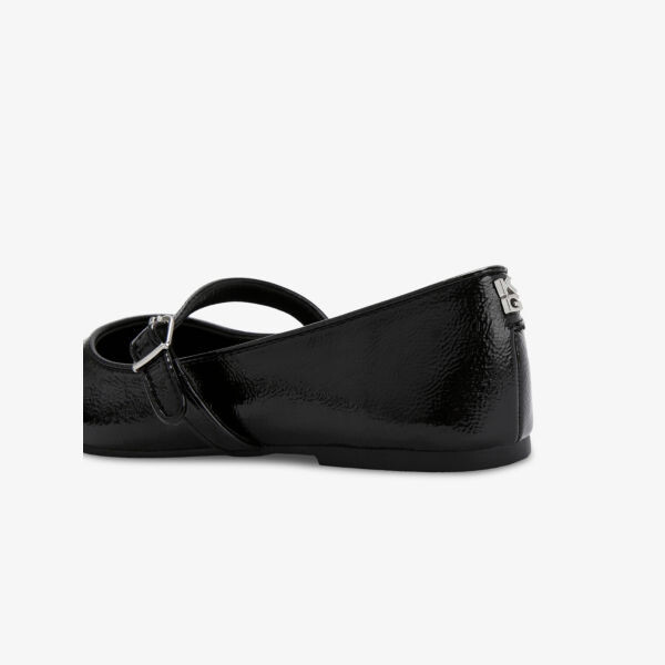 Балетки Nina из лакированной кожи с квадратным носком Kg Kurt Geiger, черный — фото 3
