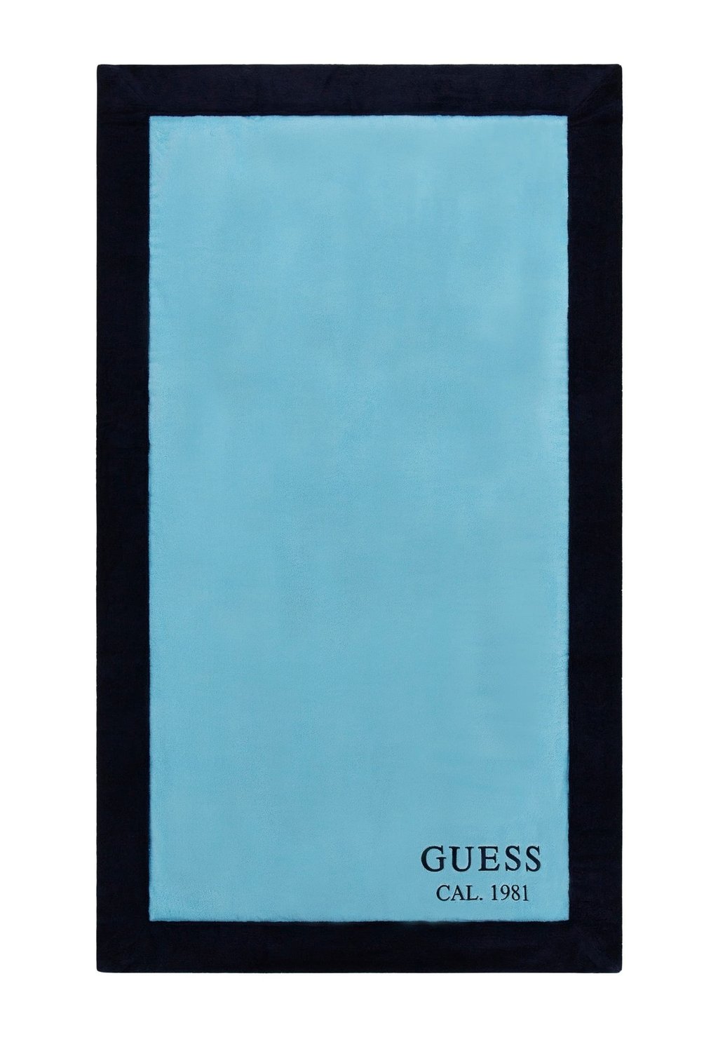 

Пляжное полотенце LOGO Guess, светло-голубой