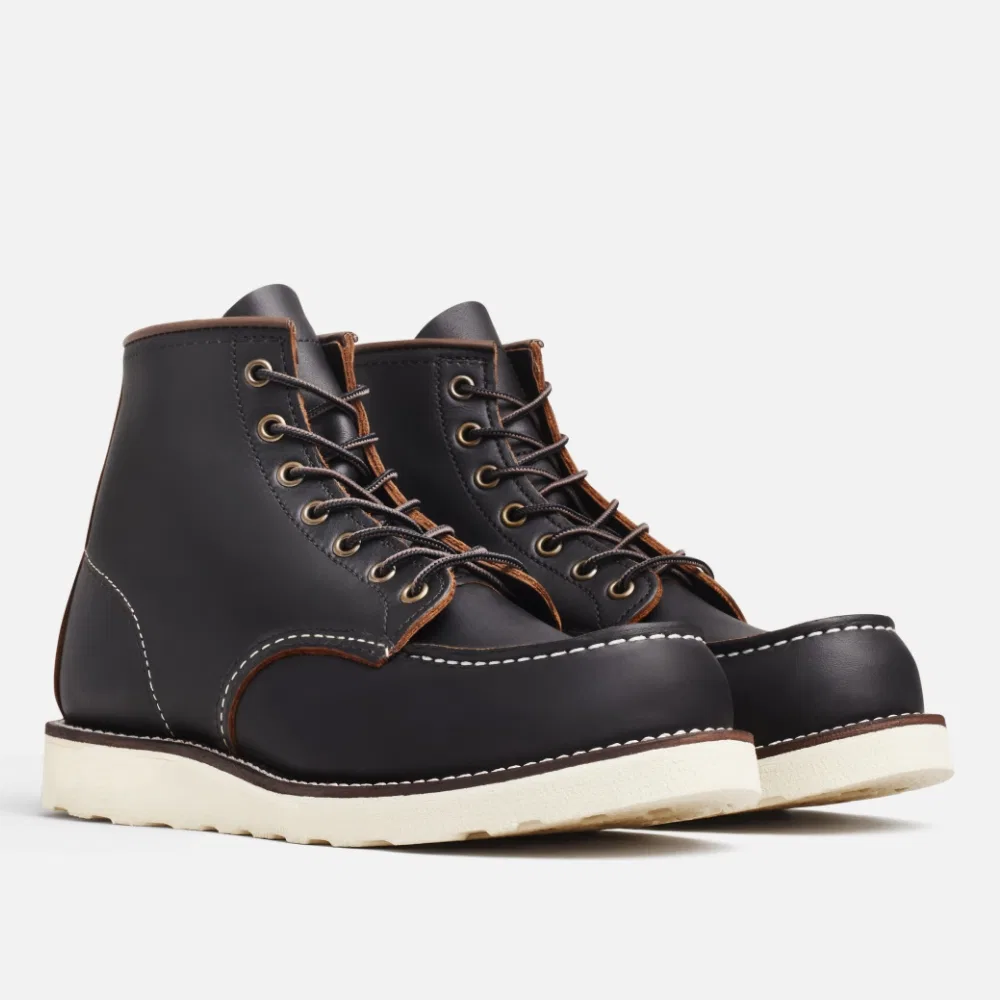 Мужские ботинки 6-inch Moc Toe 8849 Black Prairie от Red Wing Shoes — фото 4