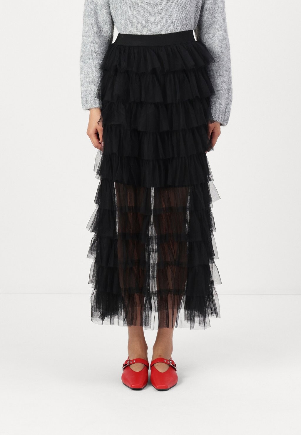 

Юбка макси VIEVELYN MIDI SKIRT VILA, черный
