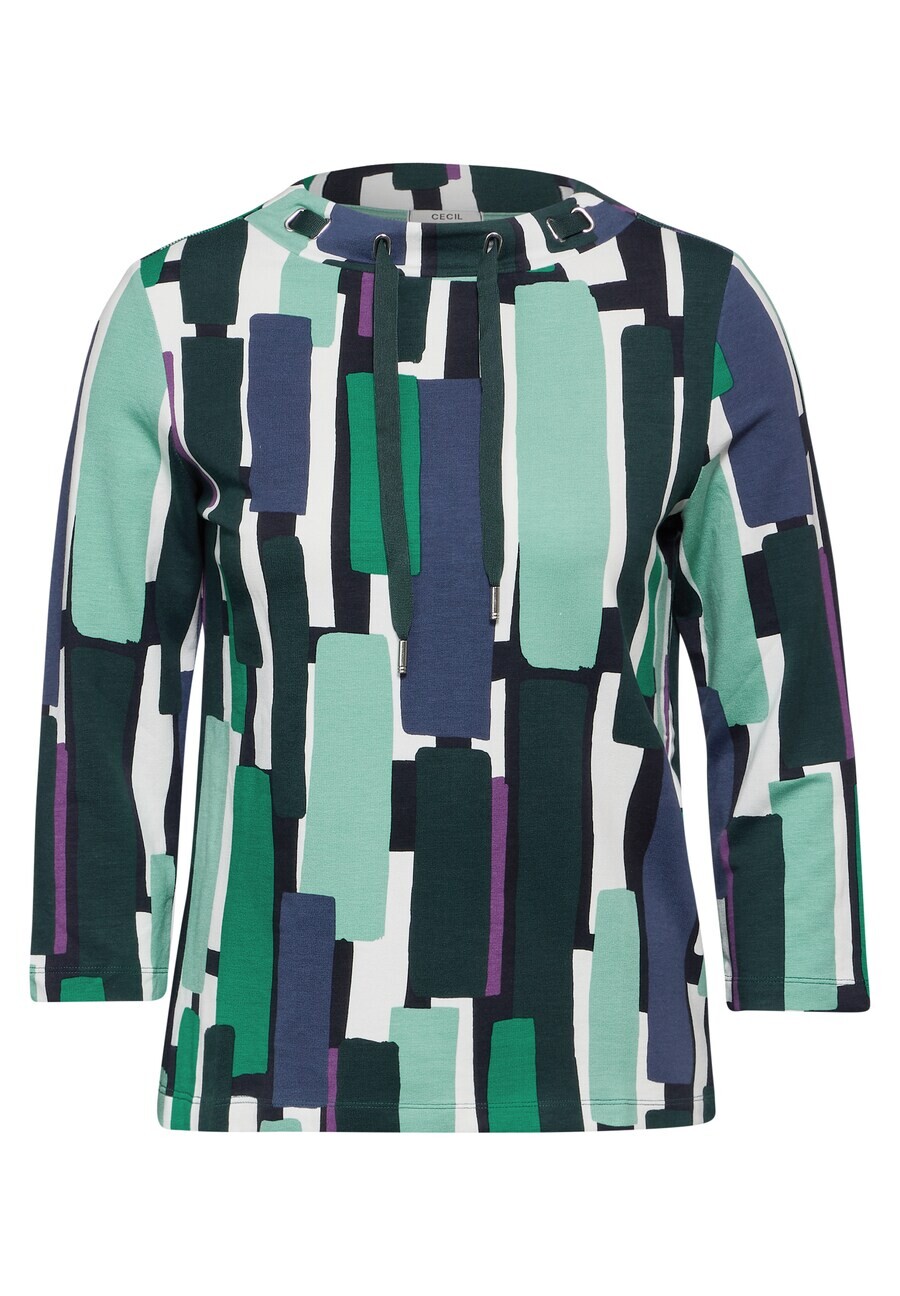 

Блузка CECIL Blouse Funnel, разноцветный