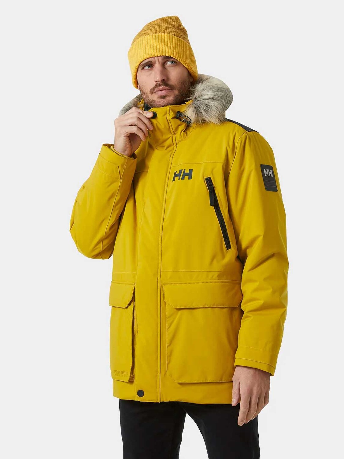 

Куртка Helly Hansen REINE PARKA, желтый