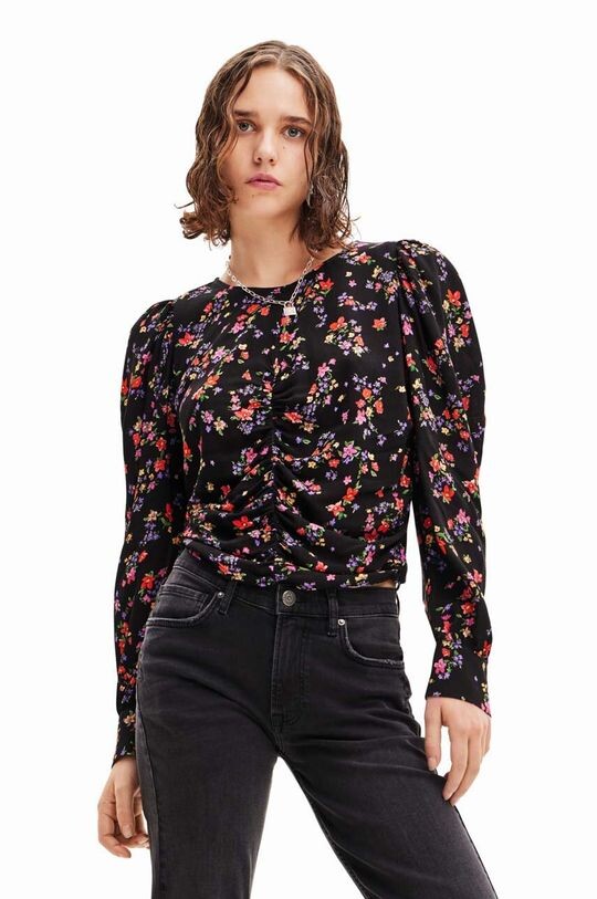 

Дезигуаль блузка Desigual, черный