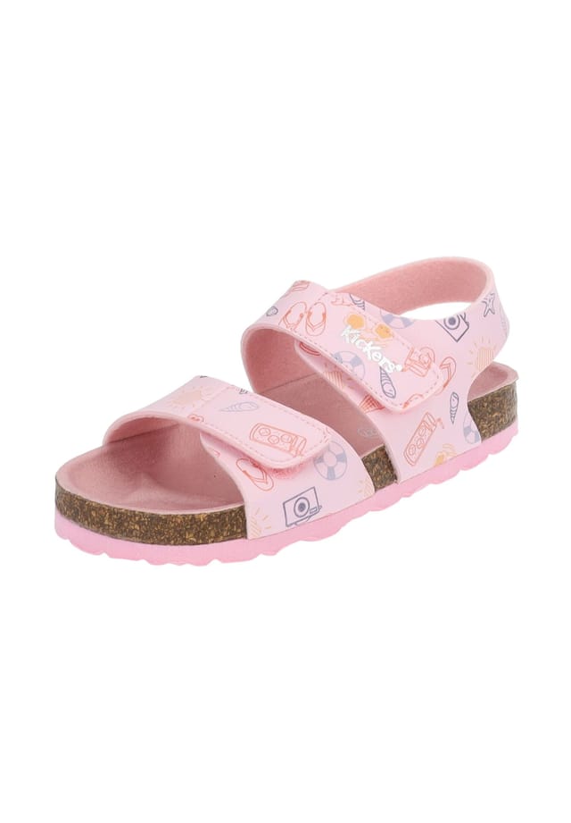

Сандалии из искусственной кожи Kickers, розовый