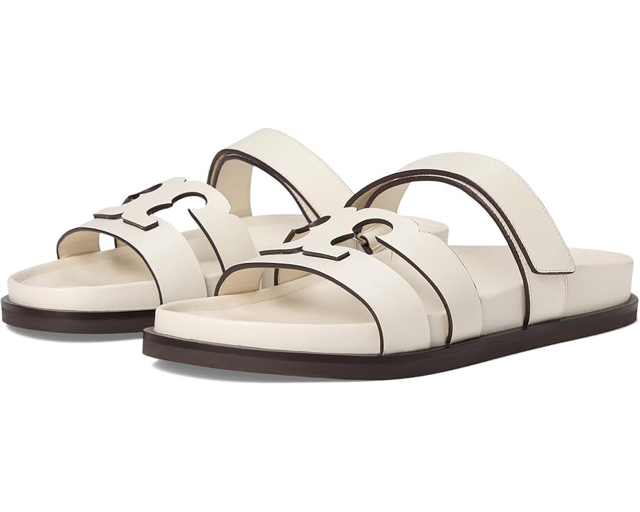 Туфли на плоской подошве Tory Burch Ines Sport Slide, цвет New Ivory