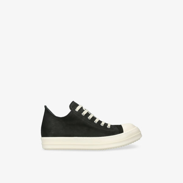 

Классические низкие кроссовки из замши Rick Owens, мультиколор