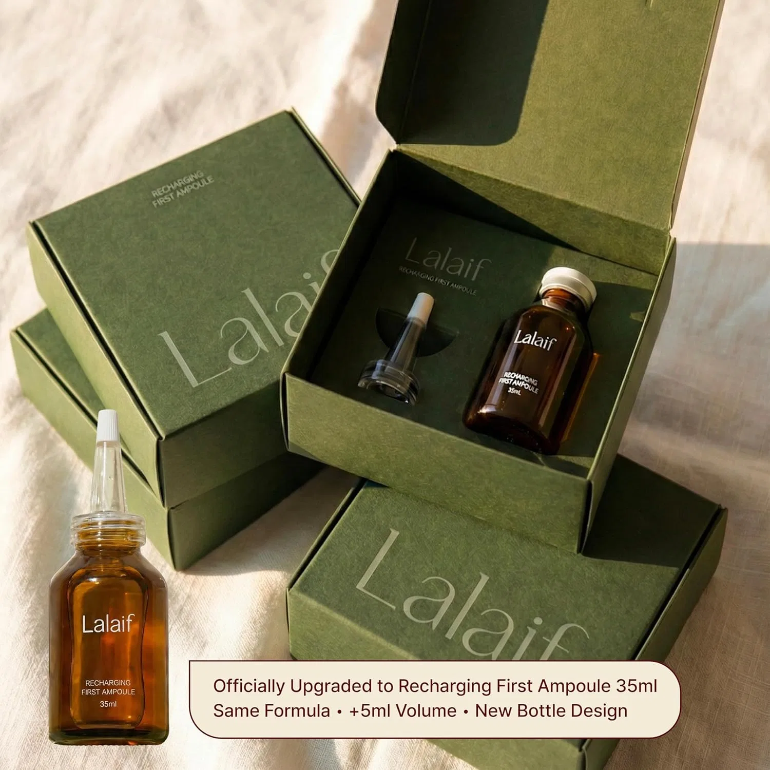 Сыворотка для лица Lalaif Recharge First Ampoule 3 Nano Slow Aging Anti-Aging 30 мл — фото 2