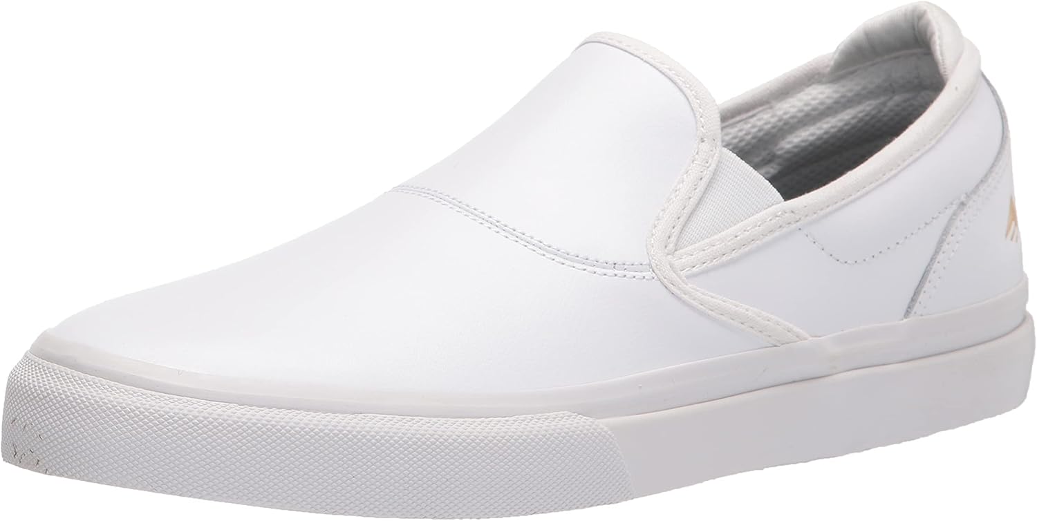 

Мужские слипоны для скейтборда Emerica Wino G6, белый/золотой