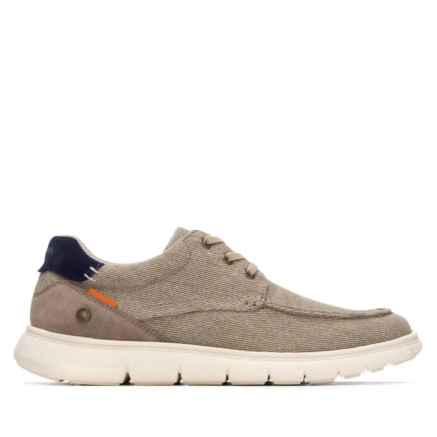 Xti Men's Ultra Light Comfort Boat Shoes In Taupe