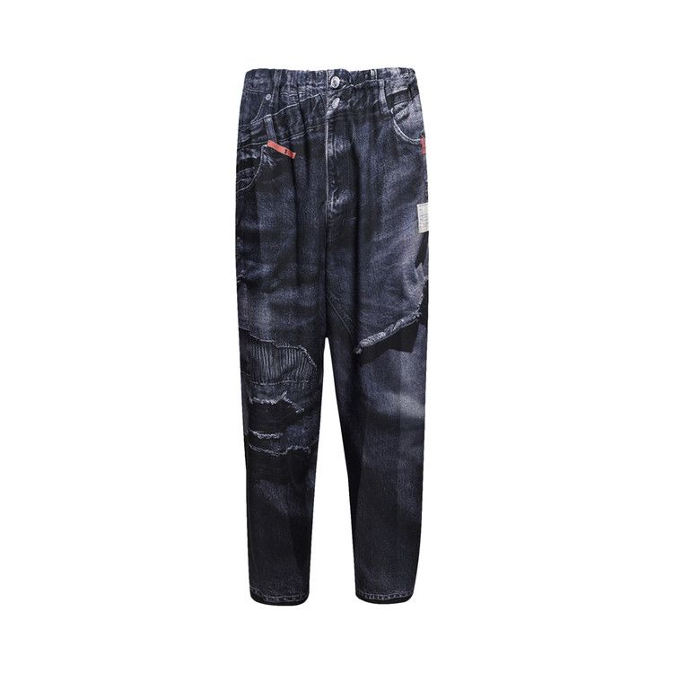 

Брюки Maison Mihara Yasuhiro Trompe LOeil Denim Pants, Black