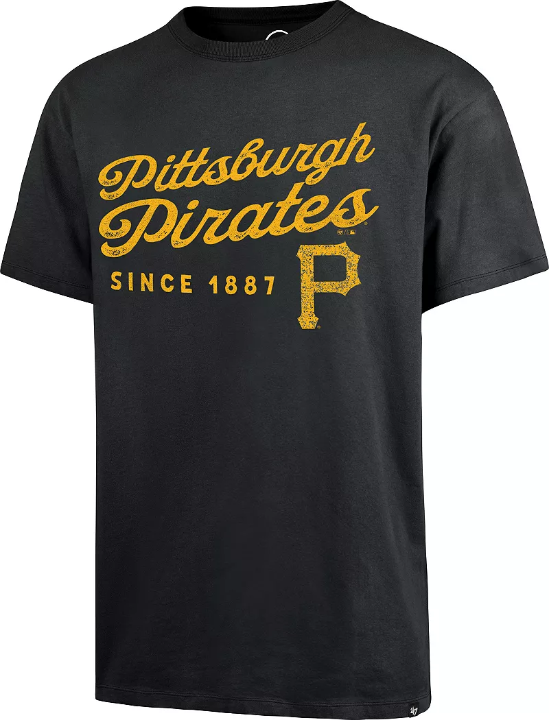 

Мужская черная футболка с надписью "Pittsburgh Pirates '47"