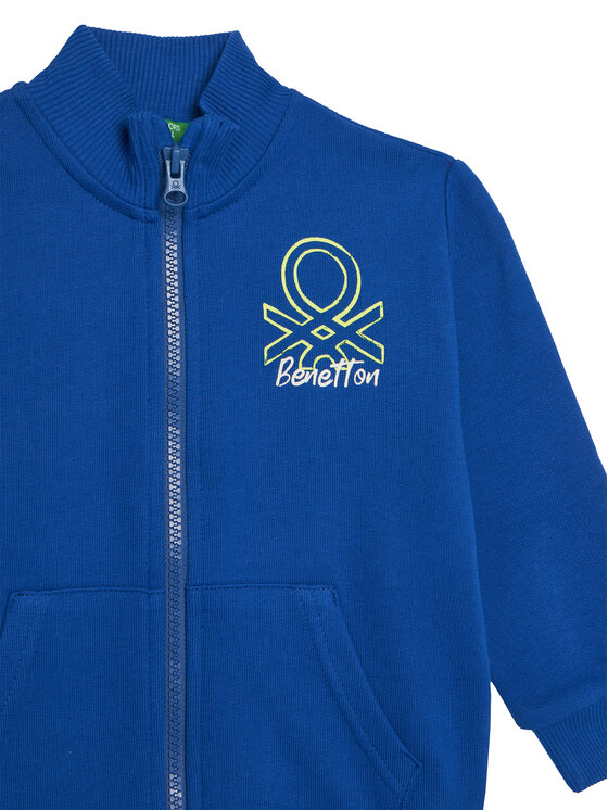 Свитшот regular fit 3J70G503X United Colors Of Benetton, синий — фото 3