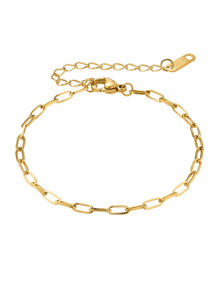 

Steel_Art Браслет Lana Link, черный с золотыми элементами