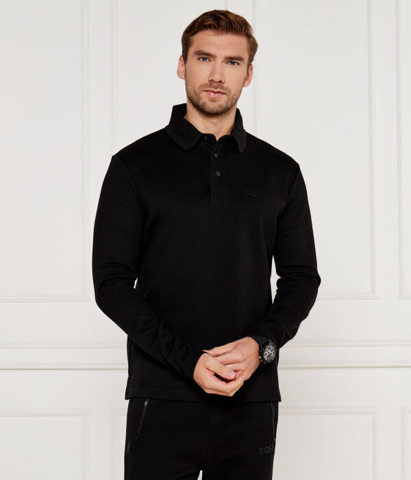 

Рубашка поло Regular fit Boss Green, черный
