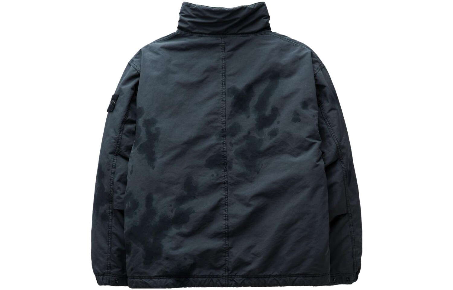 Пуховик унисекс дымчато-серый Stone Island, серый — фото 2