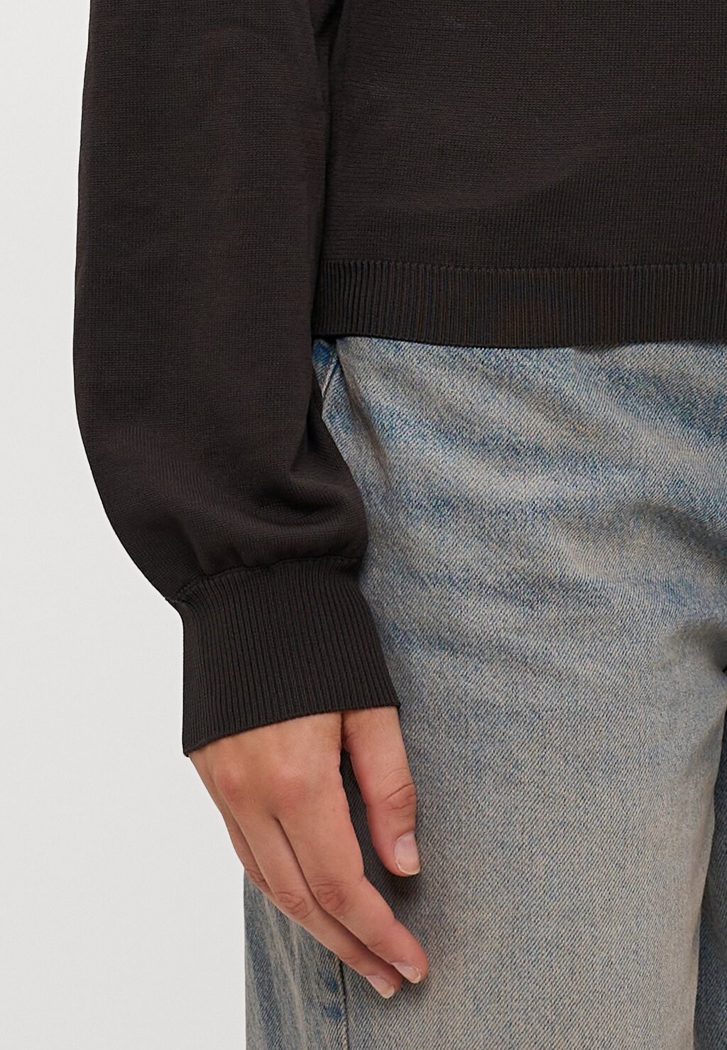 

Джемпер VMMERCURY HIGHNECK Vero Moda Tall, темно-коричневый