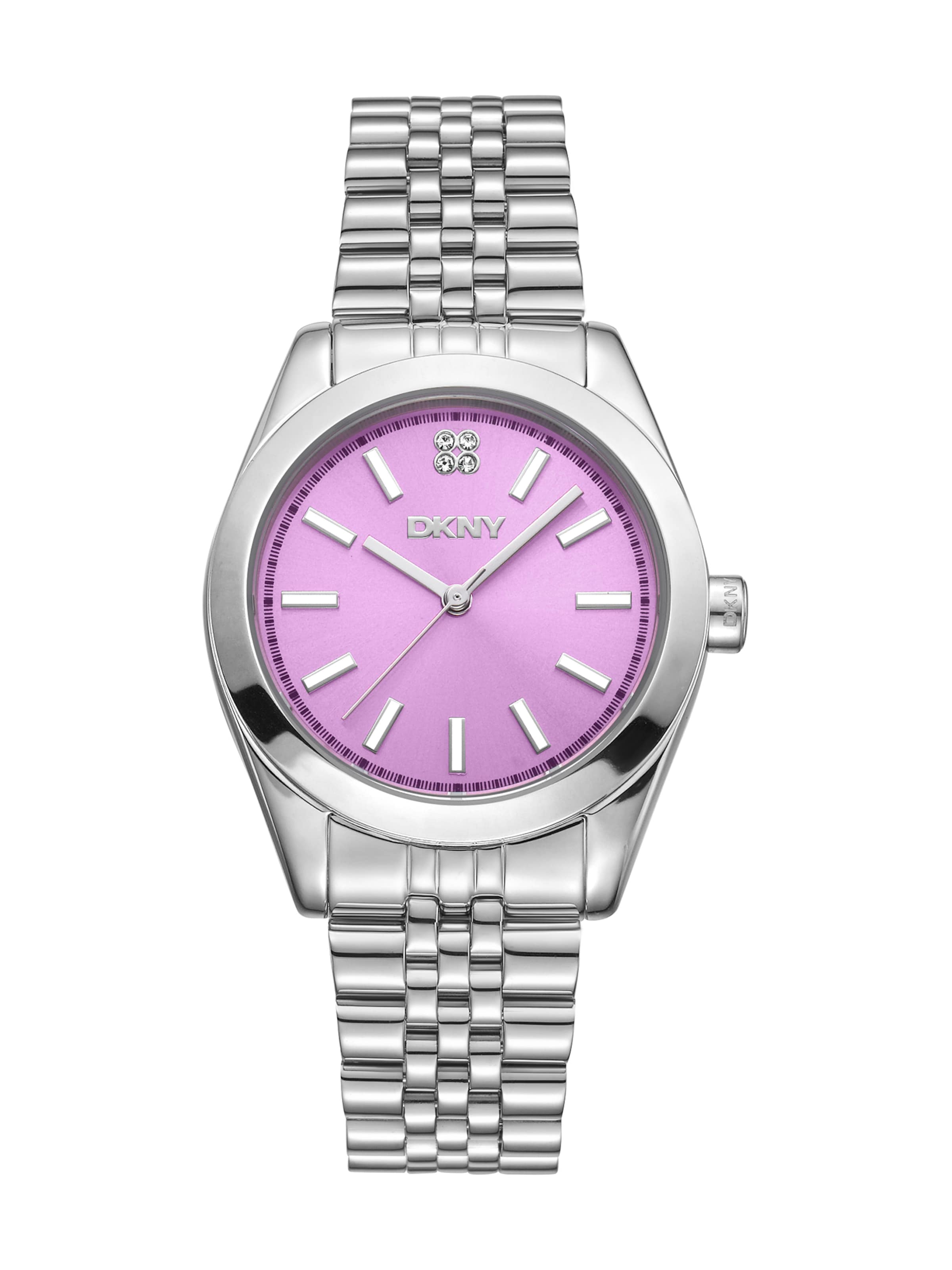 

DKNY Часы Analog 'Nolita Midi' в серебристом цвете