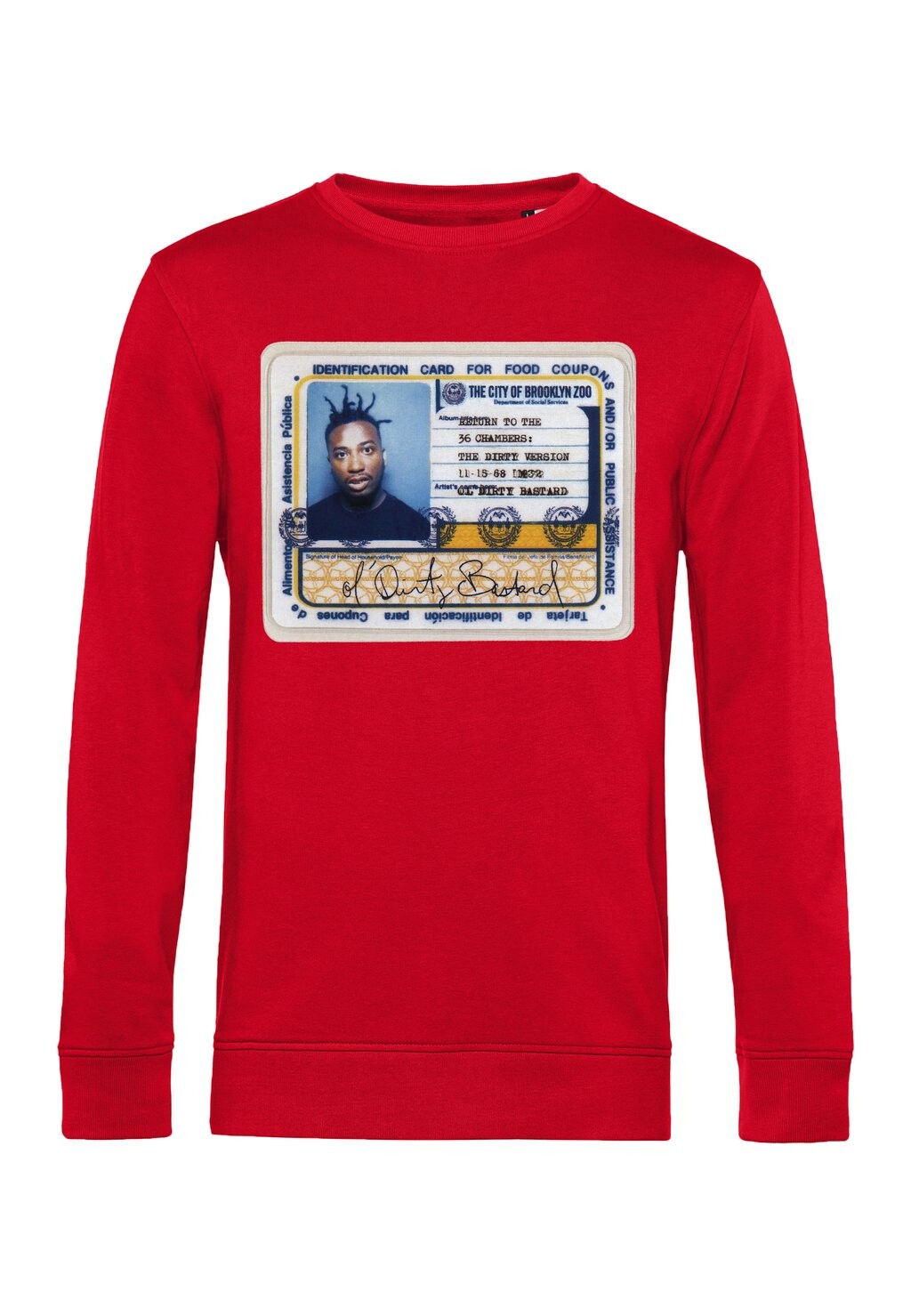 

Толстовка ID CARD Henry Tiger, красный