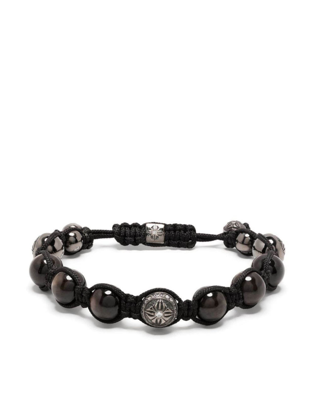 

Браслет с бусинами Shamballa Jewels, черный