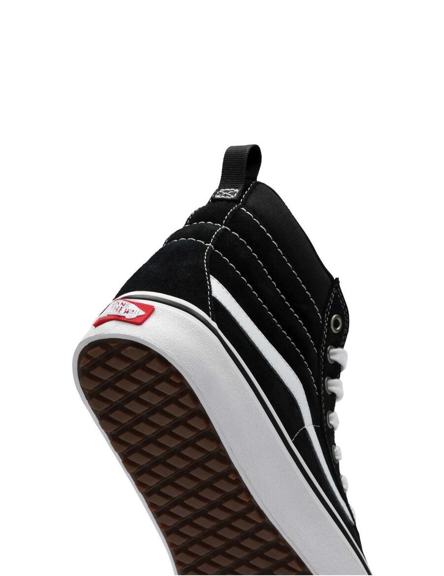 Кроссовки мужские Vans Sk8 hi insulated черные — фото 3