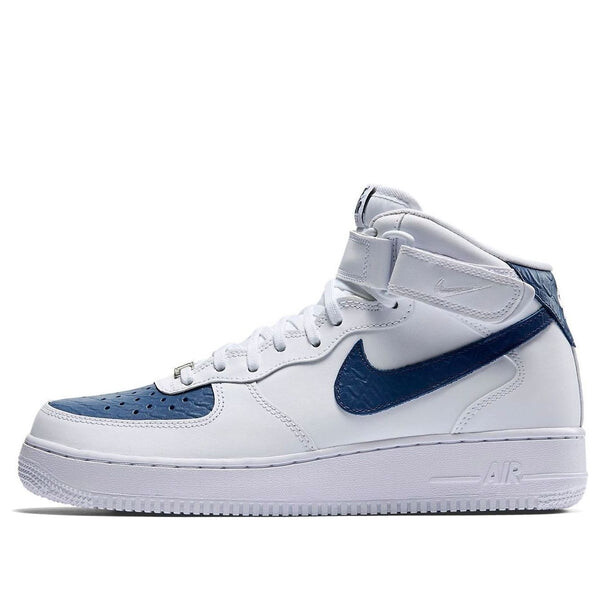 

Кроссовки air force 1 mid '07 'white blue legend' Nike, белый