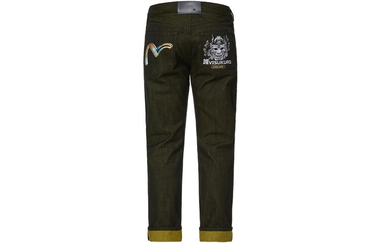 

Джинсы мужские черные Evisu, черный
