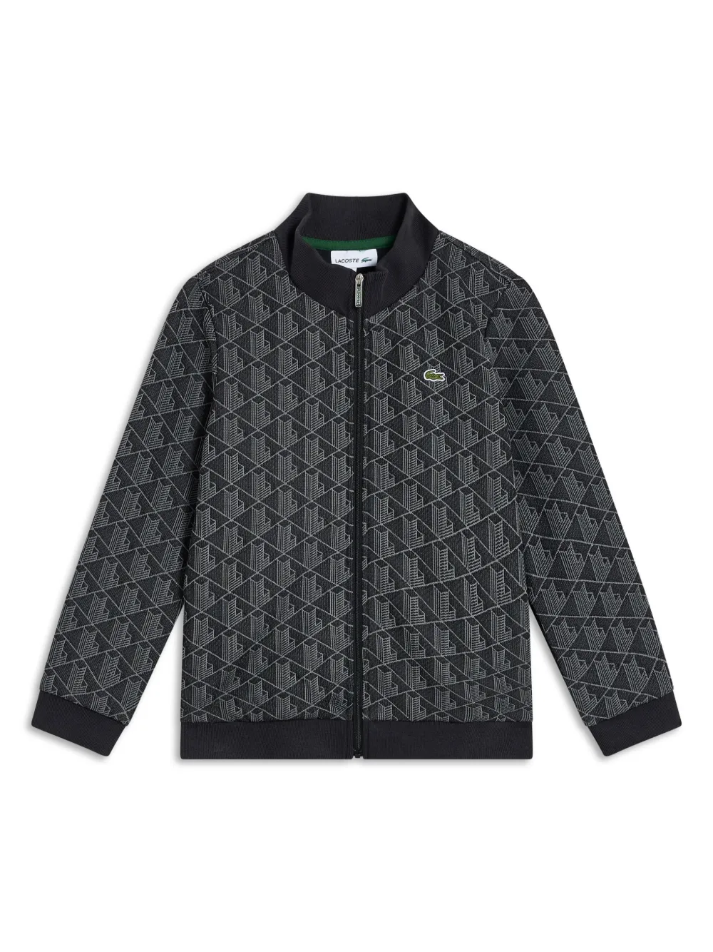 

Толстовка с монограммой Lacoste, черный