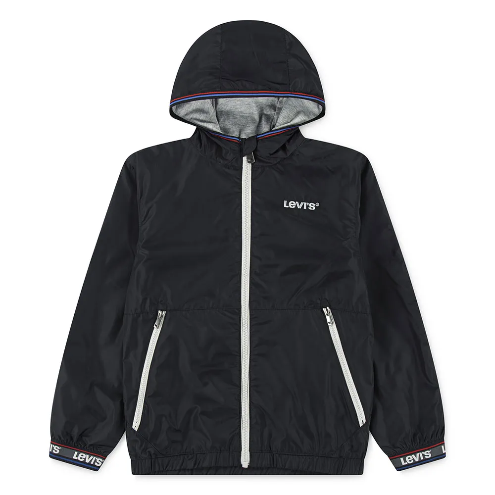 

Куртка Levi's Logo Tape Detailed Wind, черный