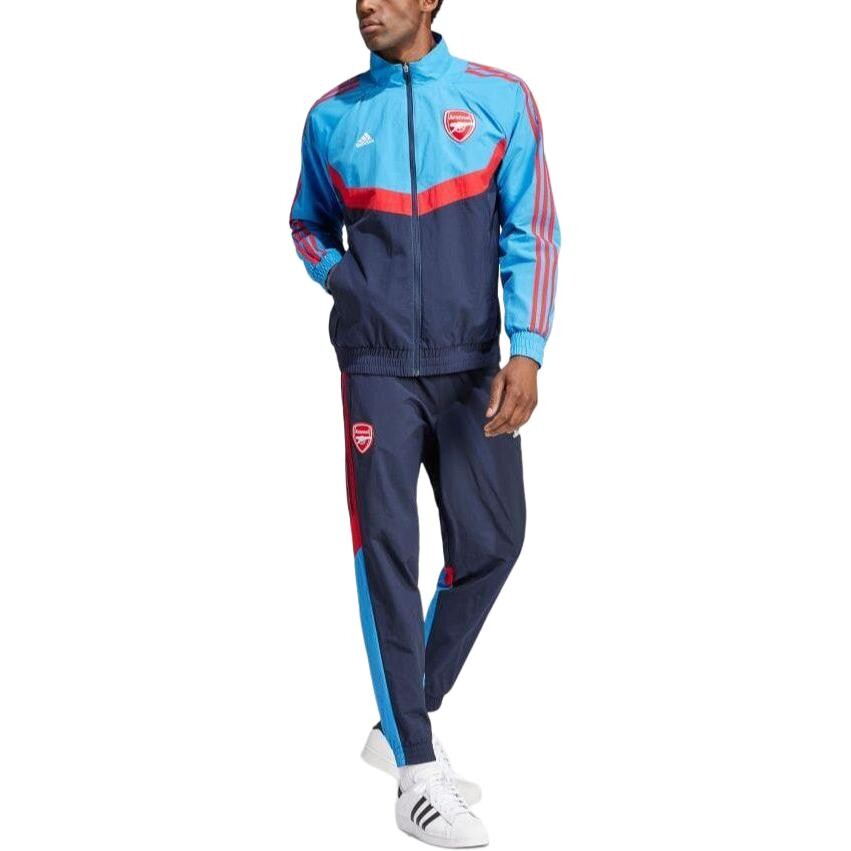 Одежда Повседневные брюки Мужские Чернильно-синие Adidas, синий — фото 4