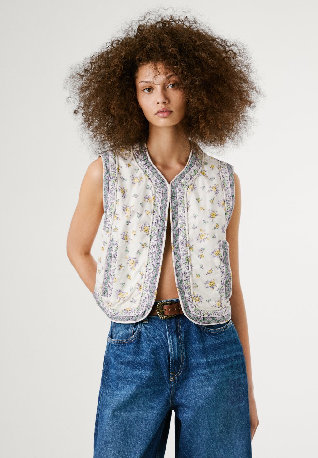 

Жилет SOL Pepe Jeans, бежевый