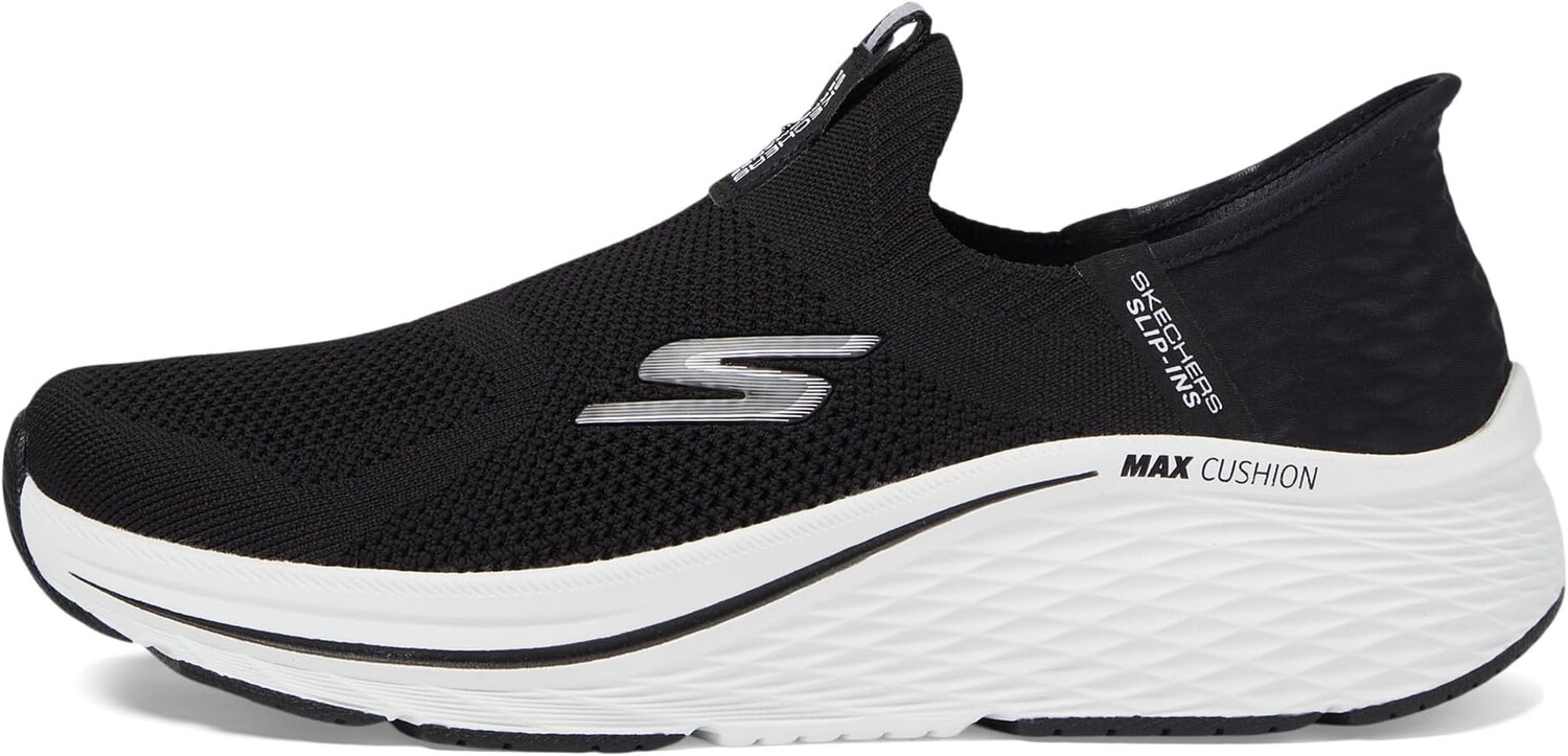 Кроссовки Max Cushioning Elite 2.0 Eternal Hands Free Slip-Ins SKECHERS, цвет Black/White — фото 4