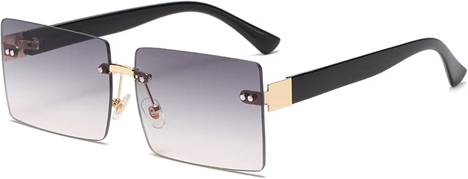 

Солнцезащитные очки в уличном стиле без квадратной оправы 2026 года для мужчин и женщин, очки для отдыха на природе, популярные среди интернет-знаменитостей MTZJH, F