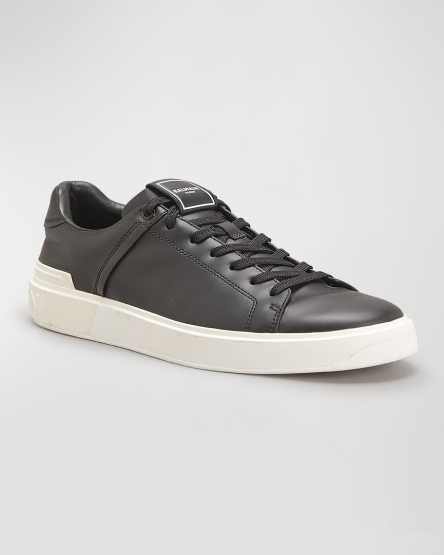 

Мужские кожаные низкие кеды B-Court Balmain