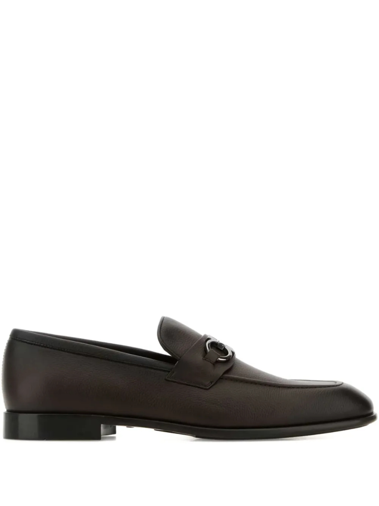 

Ferragamo лоферы с декором Gancini, коричневый