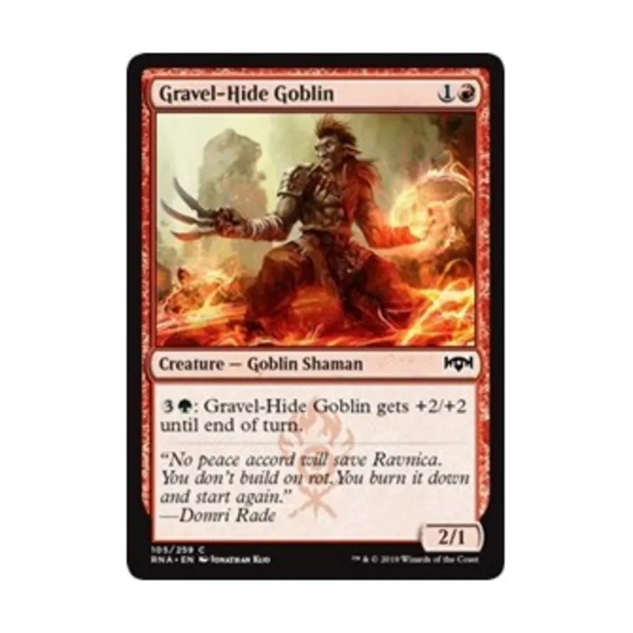 

CCG Гравийно-шкурный гоблин (С), MTG - Ravnica Allegiance