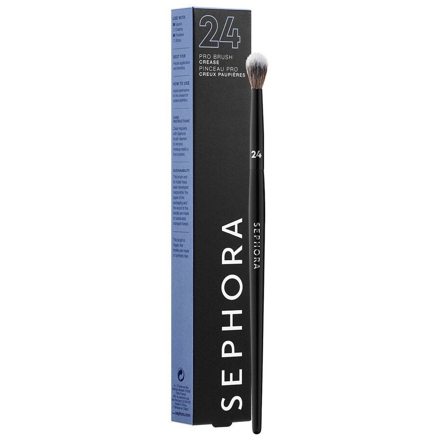 Кисть для создания складки века PRO Crease Brush #24 SEPHORA COLLECTION — фото 3