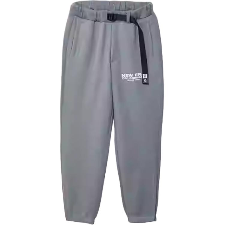 

Вязаные спортивные штаны унисекс серые New Era, серый