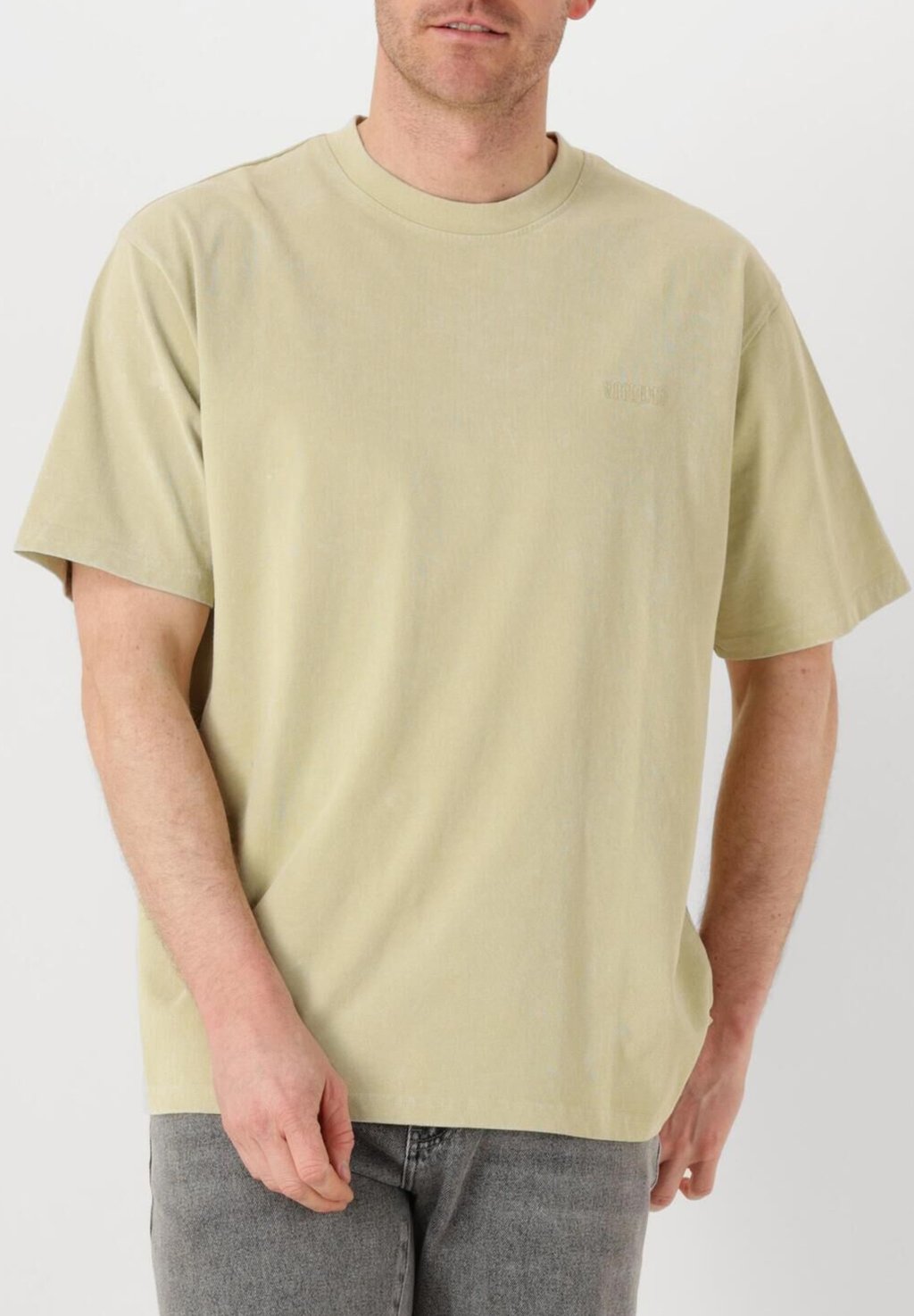 

Базовая футболка BAINE WASHED Woodbird, песочный